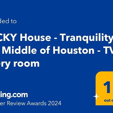 Lucky House - Tranquility In The Middle Of Houston - Tv In Every Room - 300 M2 Εξωτερικό φωτογραφία